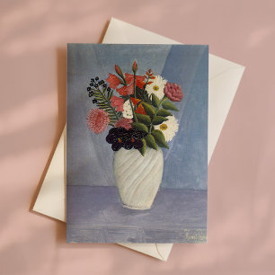Bouquet der Blume   Henri Rousseau Karte