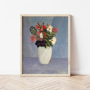 Bouquet der Blume   Henri Rousseau Poster
