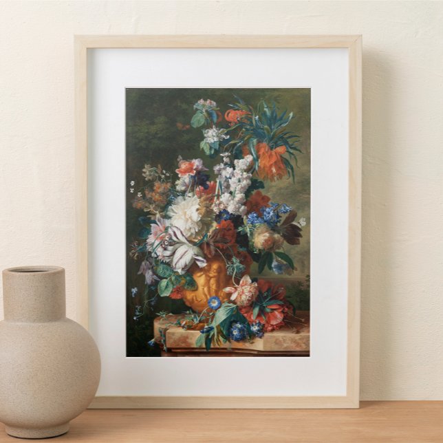 Bouquet der Blume in einem Urn Jan van Huysum Poster (Von Creator hochgeladen)