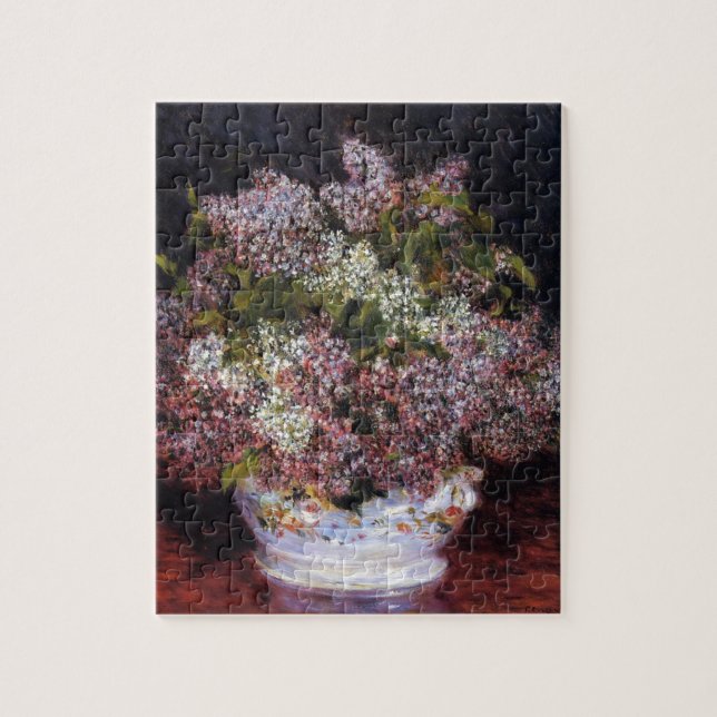 Bouquet der Blume von Renoir Puzzle (Vertikal)