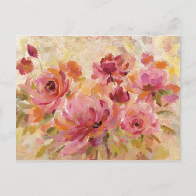 Bouquet der Rose Postkarte (Vorderseite)