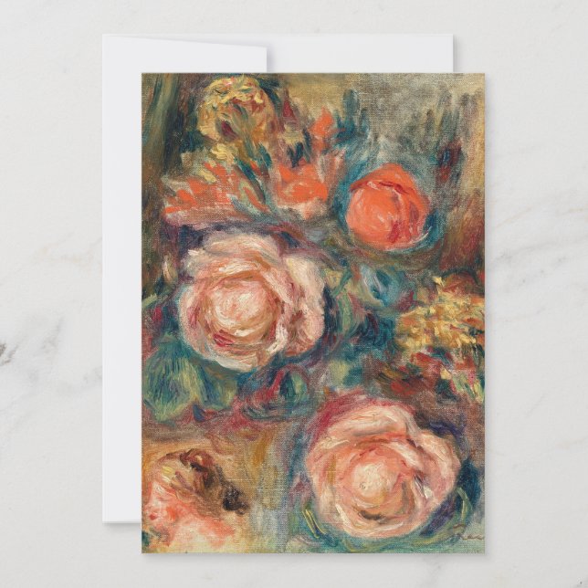 Bouquet der Rose | Renoir (Vorderseite)