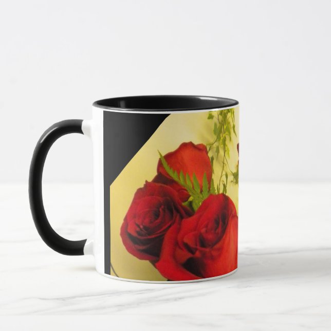 Bouquet der Rose Tasse (Links)