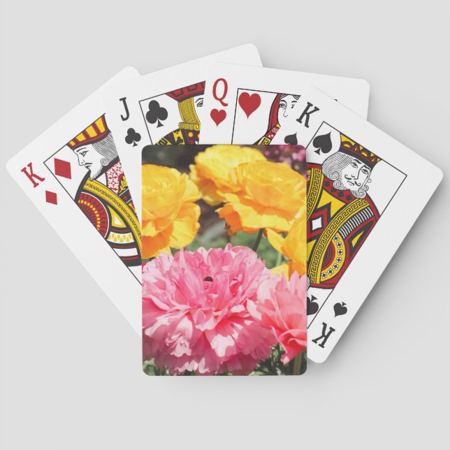 Bouquet der Sonne Spielkarten (Rückseite)