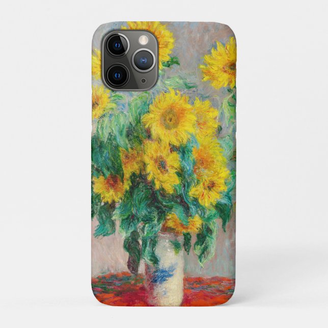 Bouquet der Sonnenblumen Claude Monet Case-Mate iPhone Hülle (Rückseite)