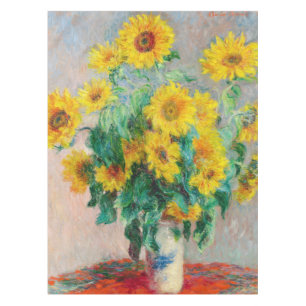 Bouquet der Sonnenblumen Claude Monet Tischdecke