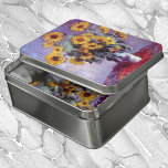 Bouquet der Sonnenblumen von Claude Monet, Vintage Puzzle<br><div class="desc">Bouquet of Sunflowers (1881) von Claude Monet ist ein Vintager Impressionist feine Kunst Blumenwerk Stillleben Gemälde. Gelbe blühende Blume aus dem Garten. Ein Blumenstrauß im Sommer in einer Vase. Über den Künstler: Claude Monet (1840-1926) war Gründer der französischen impressionistischen Malerei, wobei die meisten seiner Gemälde "en plein air" (im Freien)...</div>