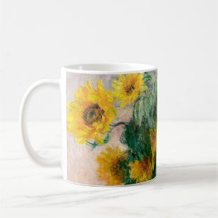 Bouquet der Sonnenblumen von Monet Impressionist Kaffeetasse