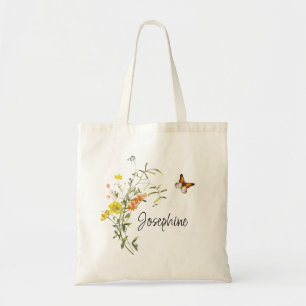 Bouquet der Wildblumen Bridesmaid Tote Bag Tragetasche