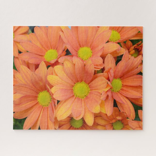 Bouquet der wunderschönen Orangen Blume Puzzle (Horizontal)