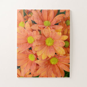 Bouquet der wunderschönen Orangen Blume Puzzle