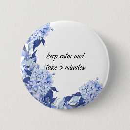 Bouquet floral blooming garden button