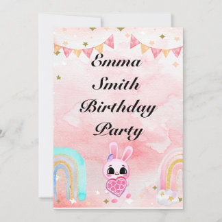 Bouquet floral blooming garden einladung