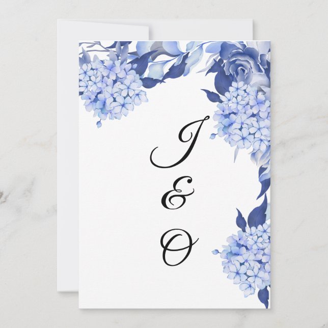 Bouquet floral blooming garden feiertagskarte (Vorderseite)