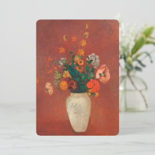 Bouquet in einer chinesischen Vase von Odilon Redo