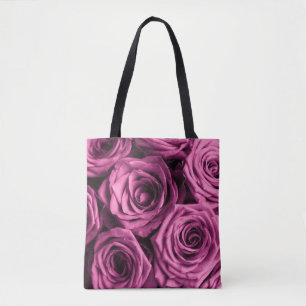 Bouquet mit lila Rose, Blume mit Blumenbeete