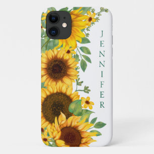 Bouquet mit personalisiertem Gelb und grünem Sonne Case-Mate iPhone Hülle