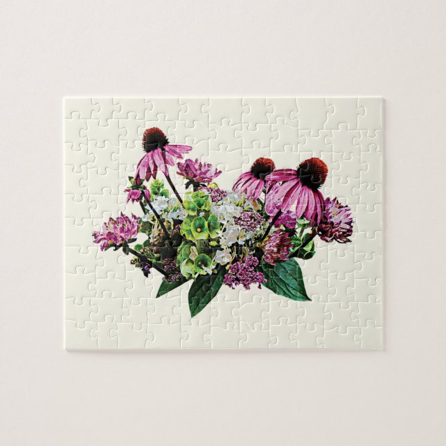 Bouquet mit Sitzmöbeln Puzzle (Horizontal)