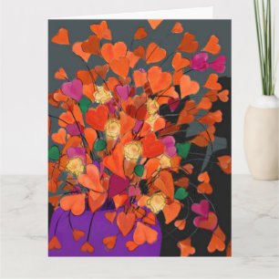 Bouquet of Hearts Birthday Karte