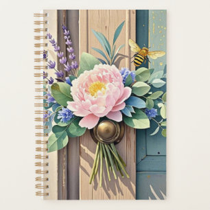 Bouquet-Pfennige Lavendel-Blume Rustikal Planer