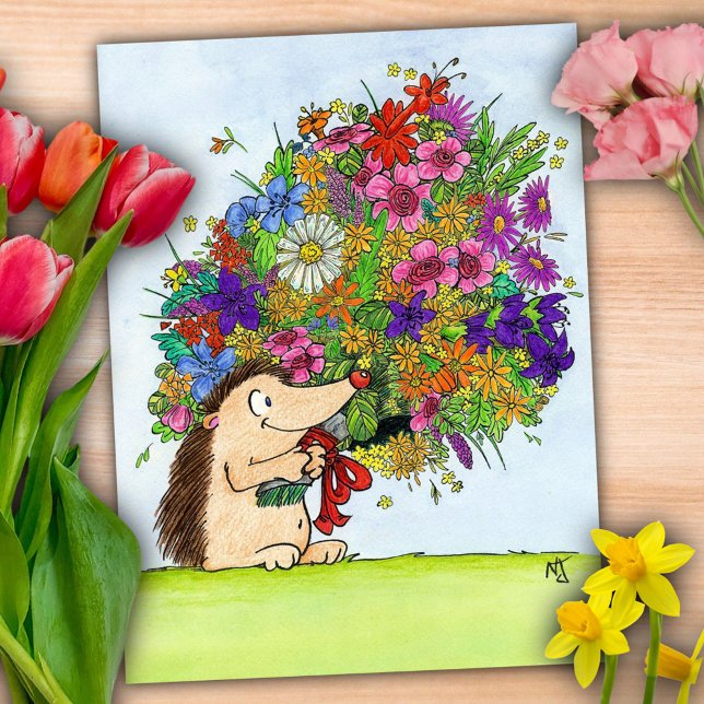 BOUQUET Postkarte von Nicole Janes (Von Creator hochgeladen)