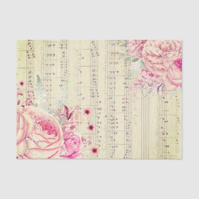 Bouquet Seidenpapier (Vorderseite)