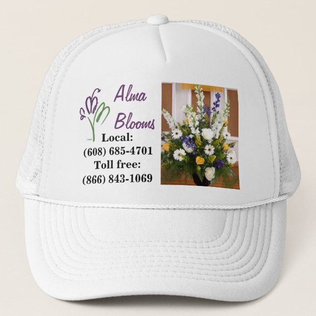 Bouquet Truckerkappe (Vorderseite)