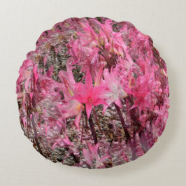 Bouquet von Amaryllis......... Rundes Kissen