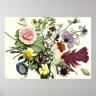 Bouquet von Blume, anonym, 1680 Poster