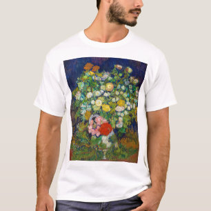 Bouquet von Blume in einer Vase, Van Gogh T-Shirt
