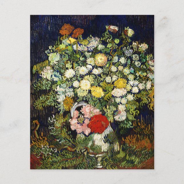 Bouquet von Blume in einer Vase von Vincent Van Go (Vorderseite)