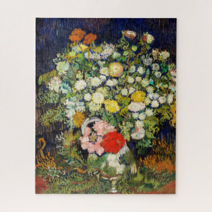 Bouquet von Blume in einer Vase von Vincent Van Go Puzzle