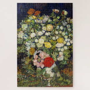 Bouquet von Blume in einer Vase von Vincent Van Go Puzzle