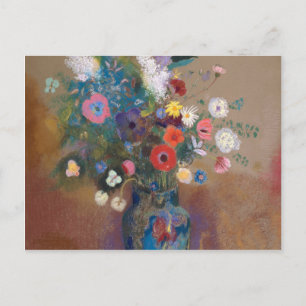 Bouquet von Blume - Odilon Redon Postkarte