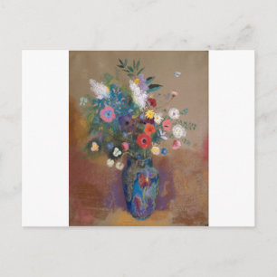 Bouquet von Blume - Odilon Redon Postkarte