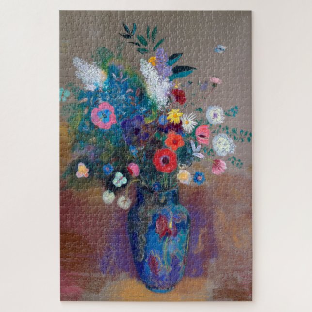 Bouquet von Blume, Redon Puzzle (Vertikal)
