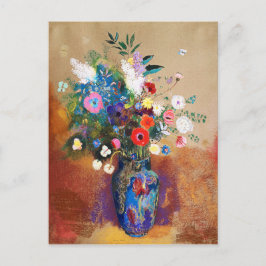 Bouquet von Blume von Odilon Redon Postkarte