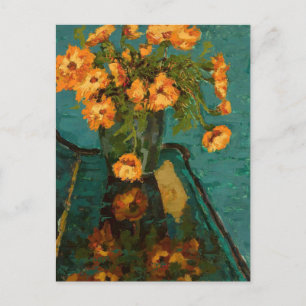 Bouquet von Camomiles Jan Bohuszewicz Postkarte