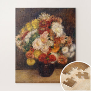 Bouquet von Chrysanthemums Renoir Puzzle