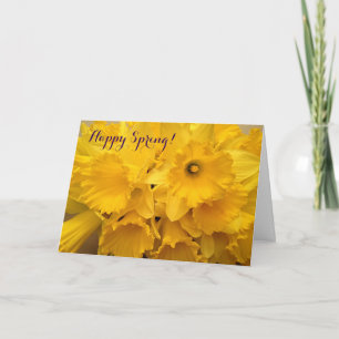 Bouquet von Daffodils Oster Feiertagskarte