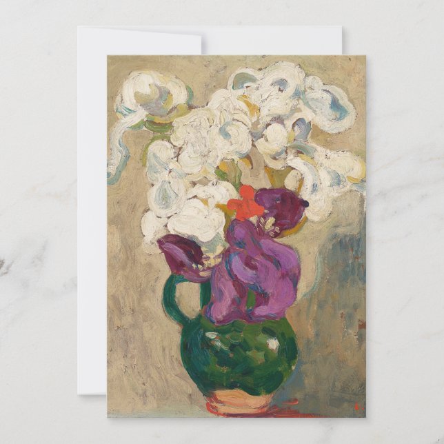 Bouquet von Iris | Louis Valtat (Vorderseite)