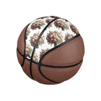 Bouquet von Peonies, Citrine und Topaz Mini Basketball