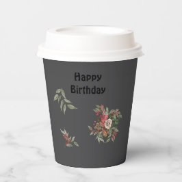 Bouquet von Rose All-over-Print-Schürze Pappbecher