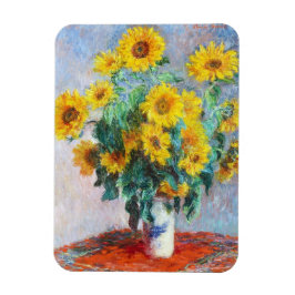 Bouquet von Sonnenblumen, 1880 Claude Monet Magnet