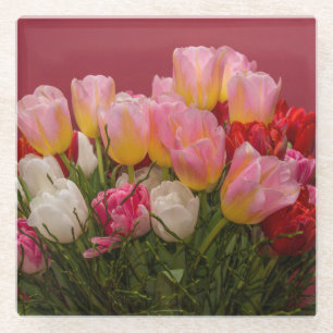 Bouquet von Tulips Glasuntersetzer