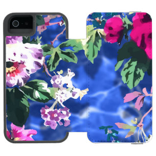 Bouquets mit Rose Incipio Watson™ iPhone 5 Geldbörsen Hülle