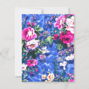 Bouquets mit Rose Mitteilungskarte