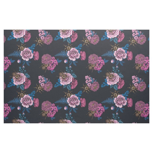 Bouquets und Tarantula 2 Stoff (Fat Quarter (45,7 x 55,9 cm))