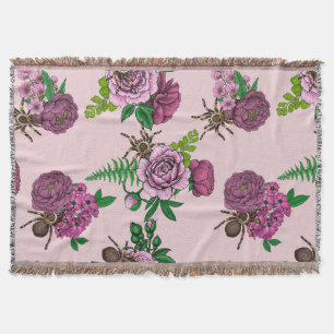 Bouquets und Tarantula Decke