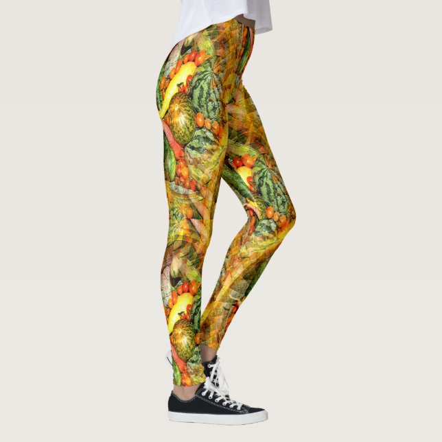 Bouquets von Gemüse...... Leggings (Rechts)